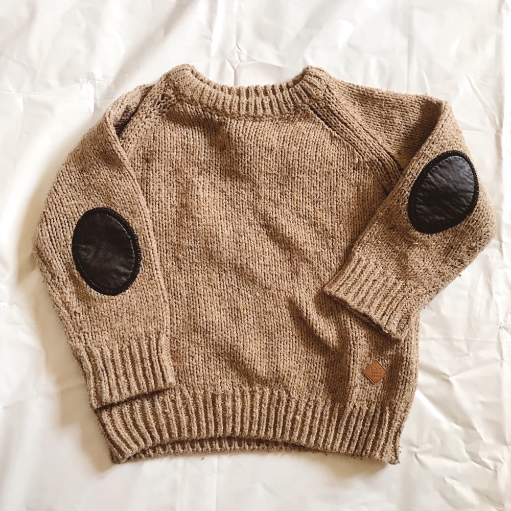 ZARA Knitwear Unisex Crewneck Sweater